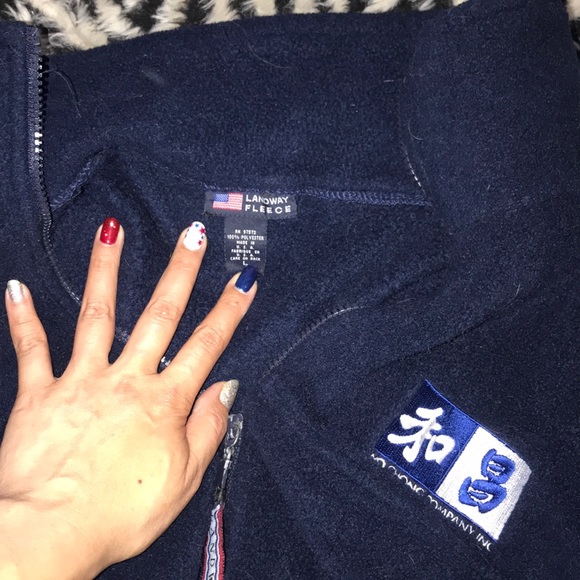 Landway fleece Dark Blue Large π - Picture 4 of 4